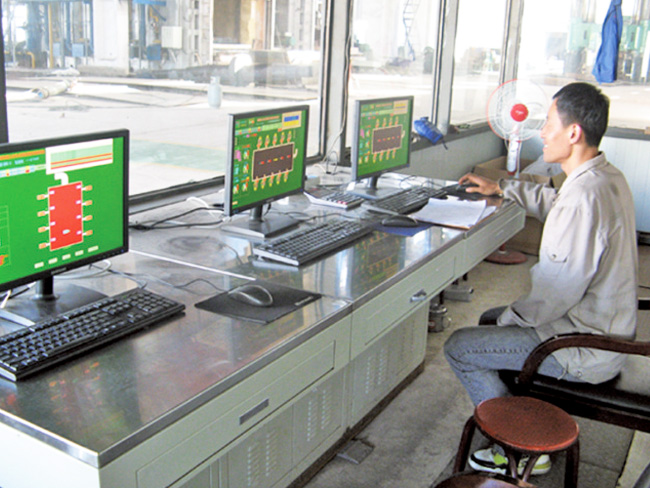全自动加热炉、正火炉操作室